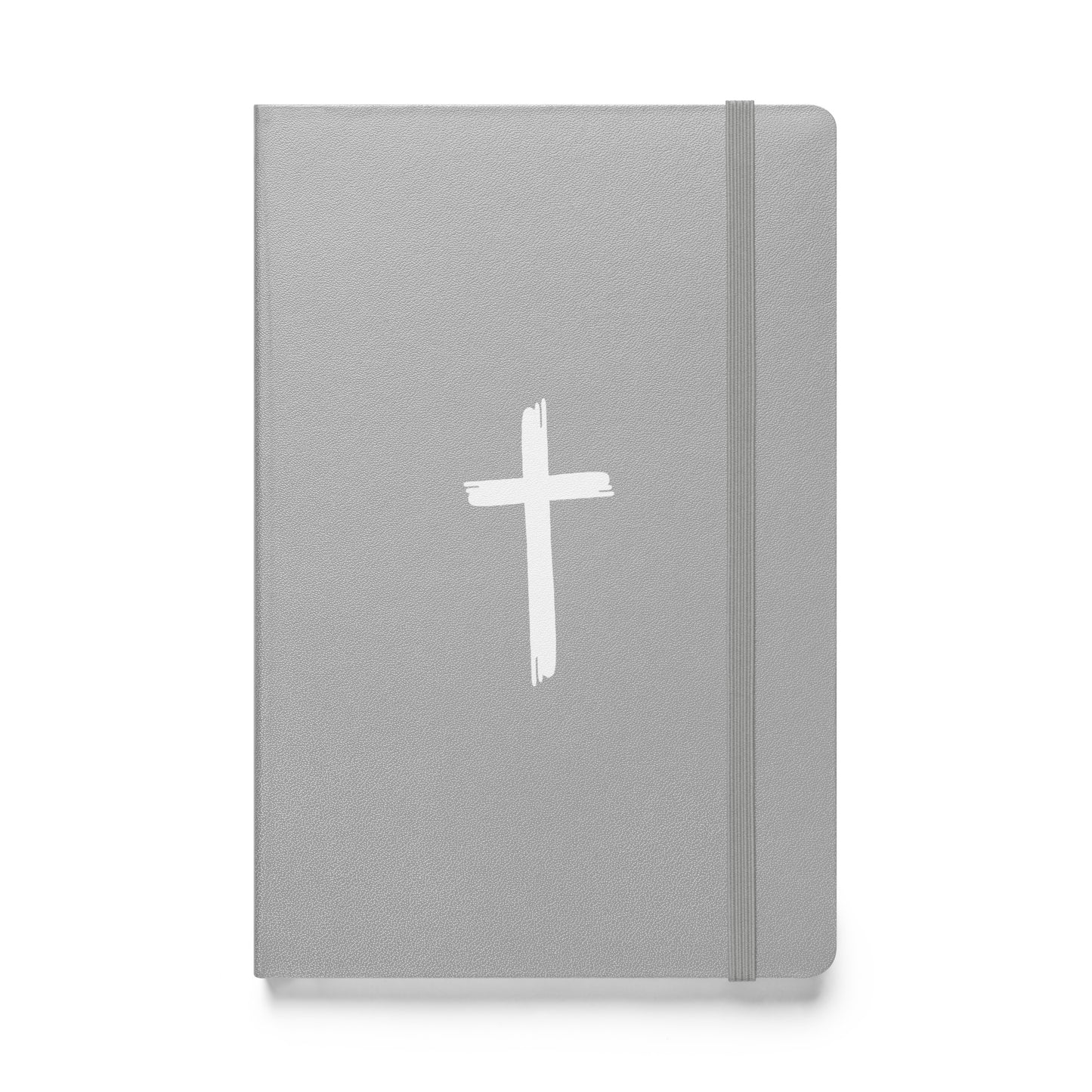 Cross Hardcover bound notebook Silver