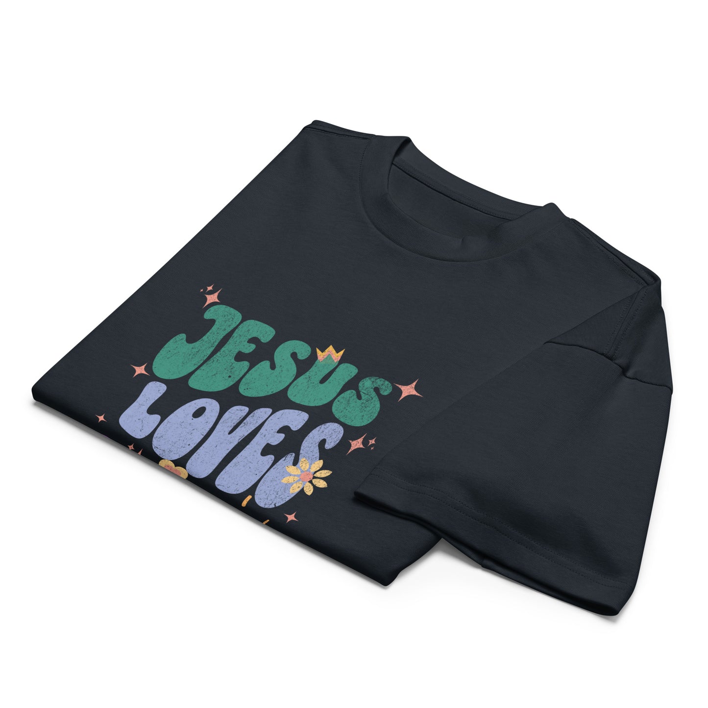 Jesus Loves Me Men’s Box Tee