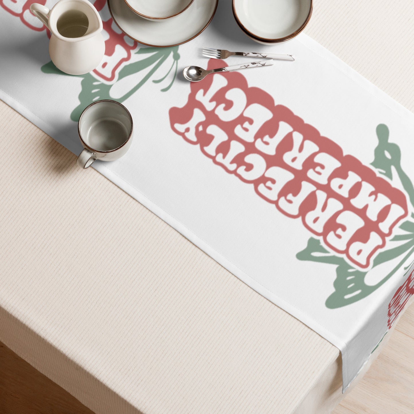 Perfectly Imperfect Table runner