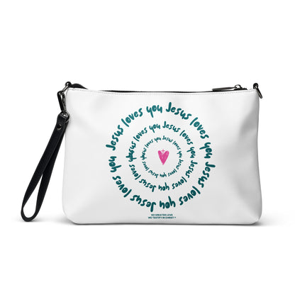Jesus Loves You Crossbody bag