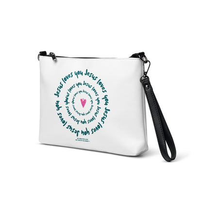 Jesus Loves You Crossbody bag