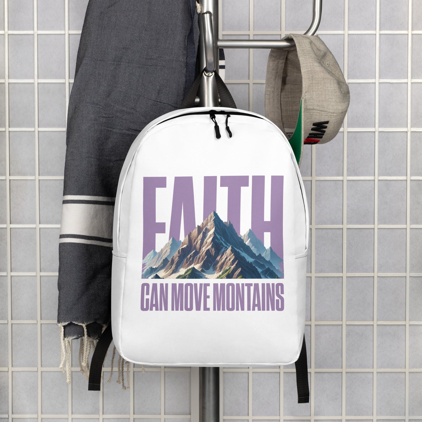 Faith Can Move Montains Minimalist Backpack