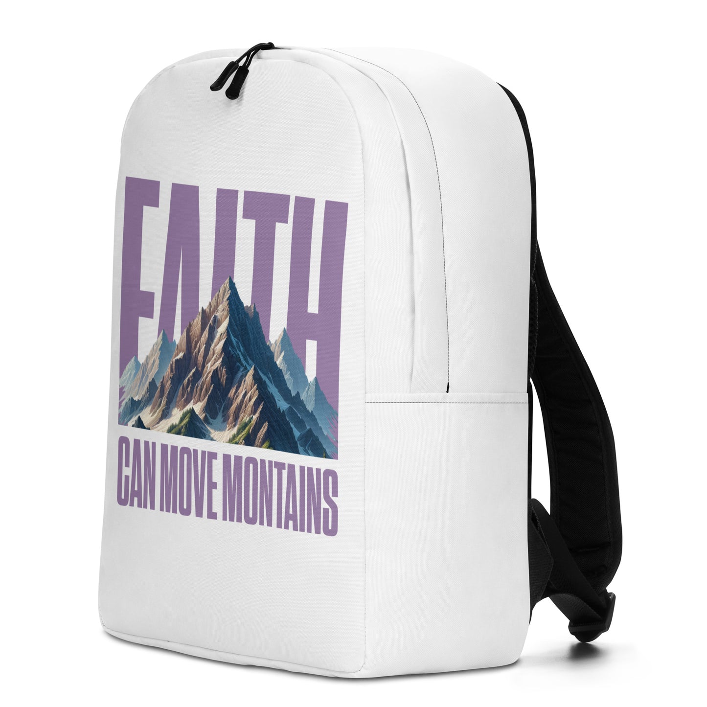 Faith Can Move Montains Minimalist Backpack