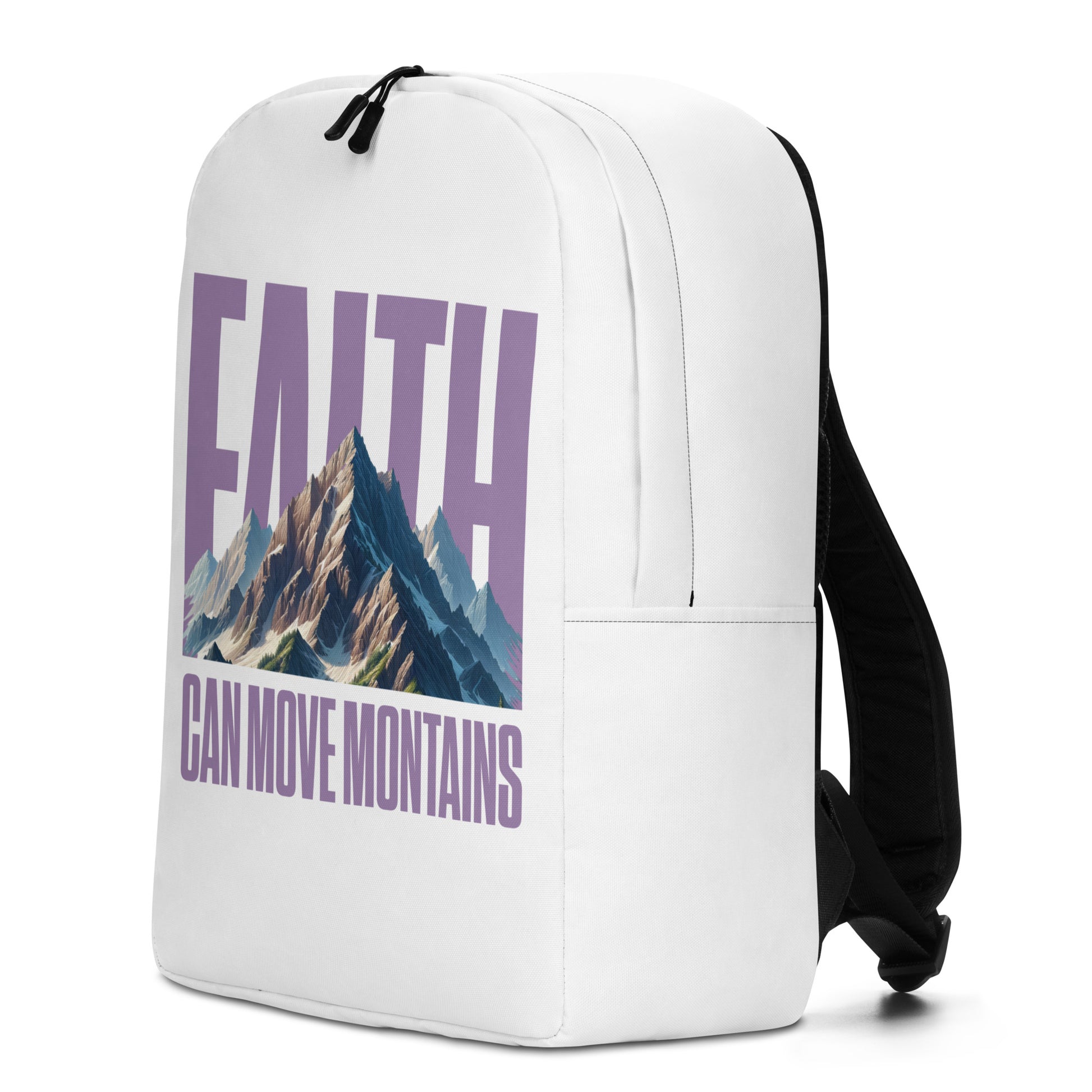 Faith Can Move Montains Minimalist Backpack