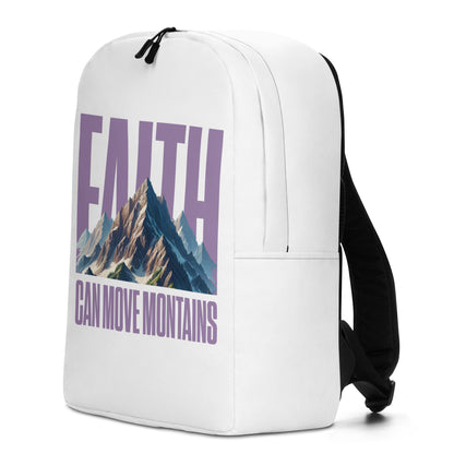 Faith Can Move Montains Minimalist Backpack