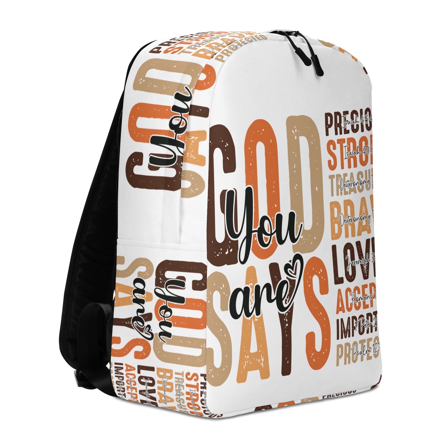 "God Says You Are" Minimalist Backpack