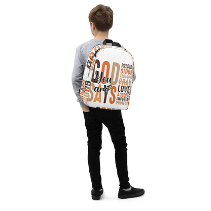 "God Says You Are" Minimalist Backpack