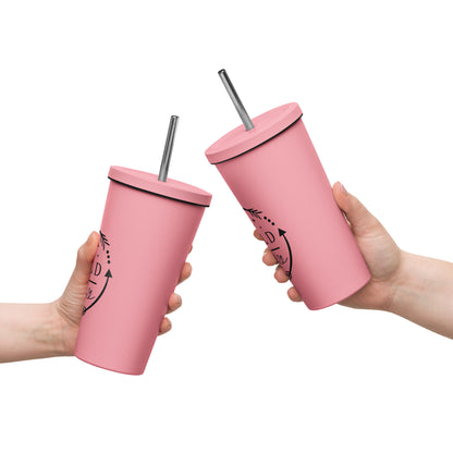 Child Of God Insulated tumbler with a straw