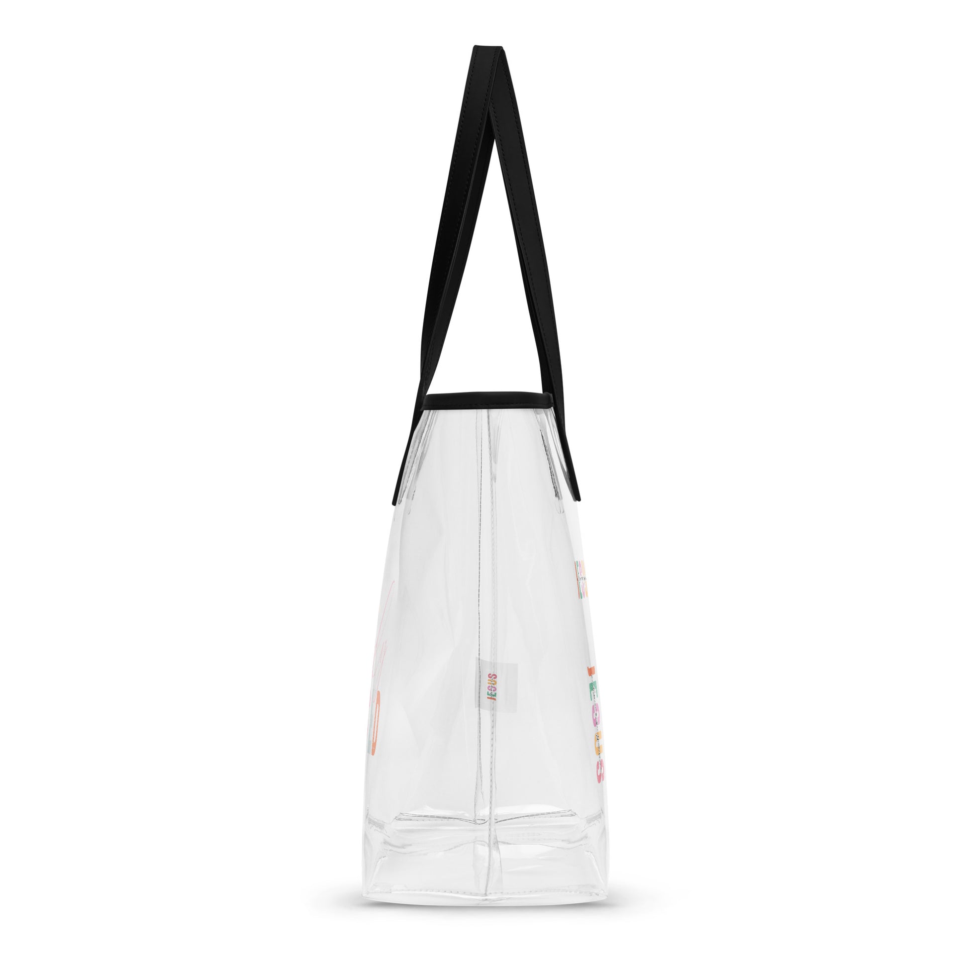 Simply Blessed Clear tote bag