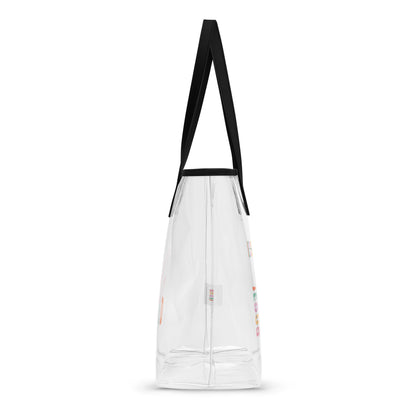 Simply Blessed Clear tote bag