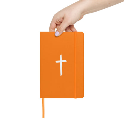 Cross Hardcover bound notebook