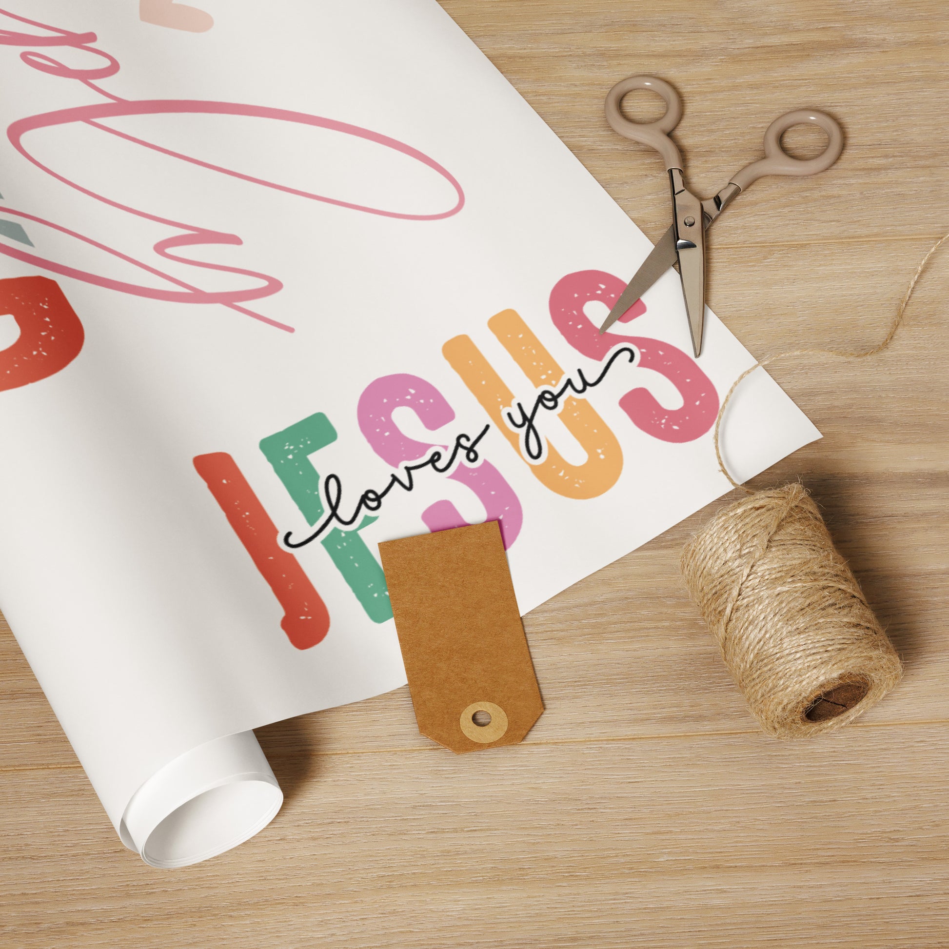 Simply Blessed Gift wrap paper