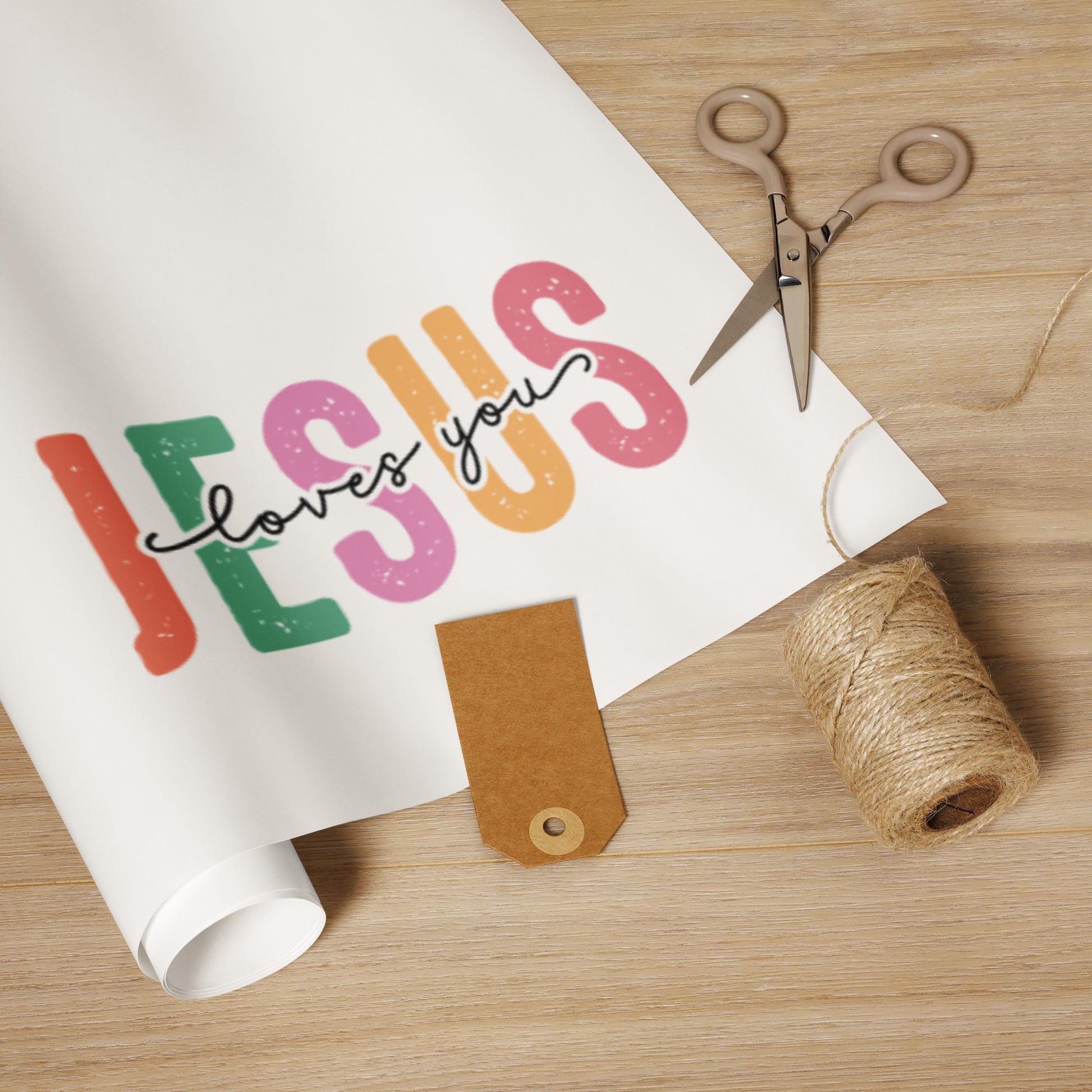 Simply Blessed Gift wrap paper