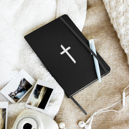 Cross Hardcover bound notebook