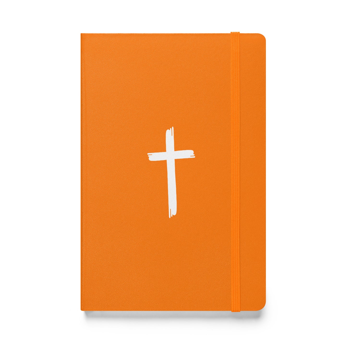 Cross Hardcover bound notebook Orange
