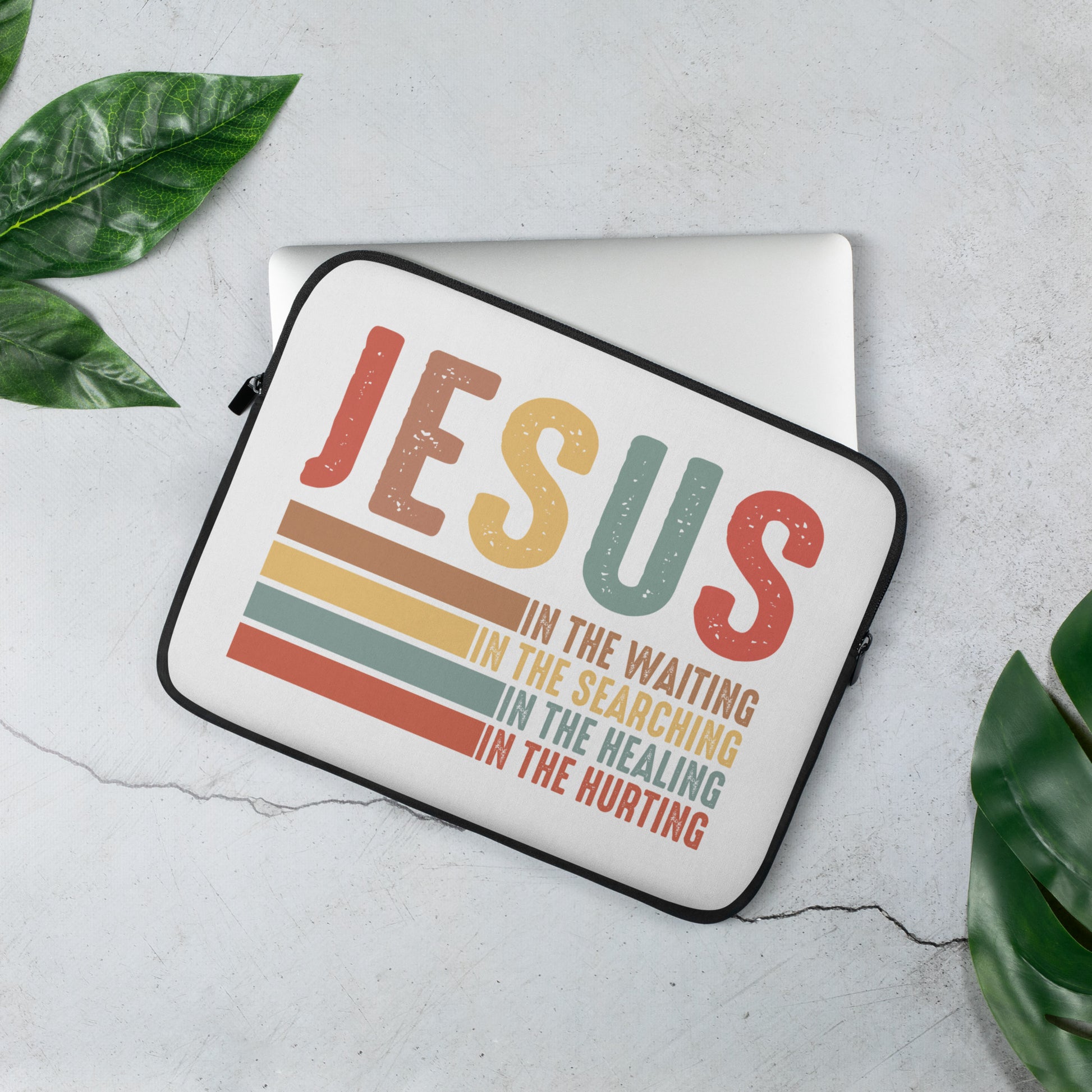 Jesus Laptop Sleeve 13″