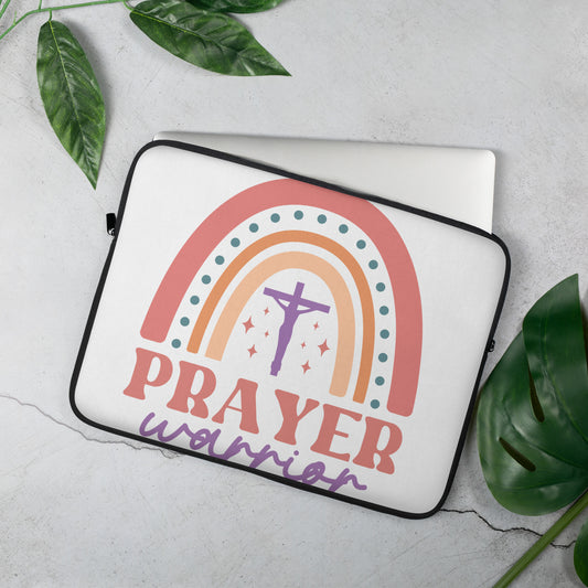 Prayer Warrior Laptop Sleeve 15″