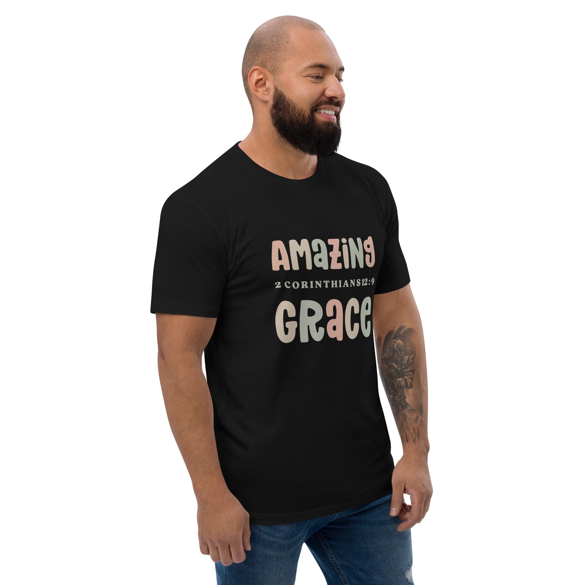 Amazing Grace men Short Sleeve T-shirt