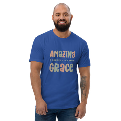 Amazing Grace men Short Sleeve T-shirt