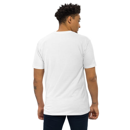 Trust In Jesus Men’s premium heavyweight tee