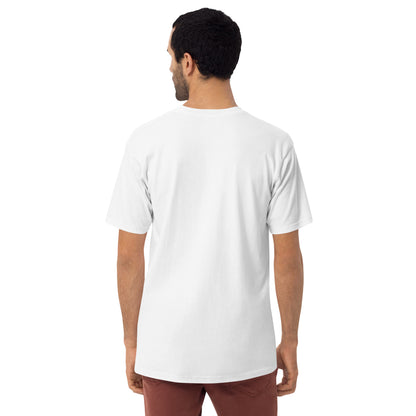 Trust In Jesus Men’s premium heavyweight tee