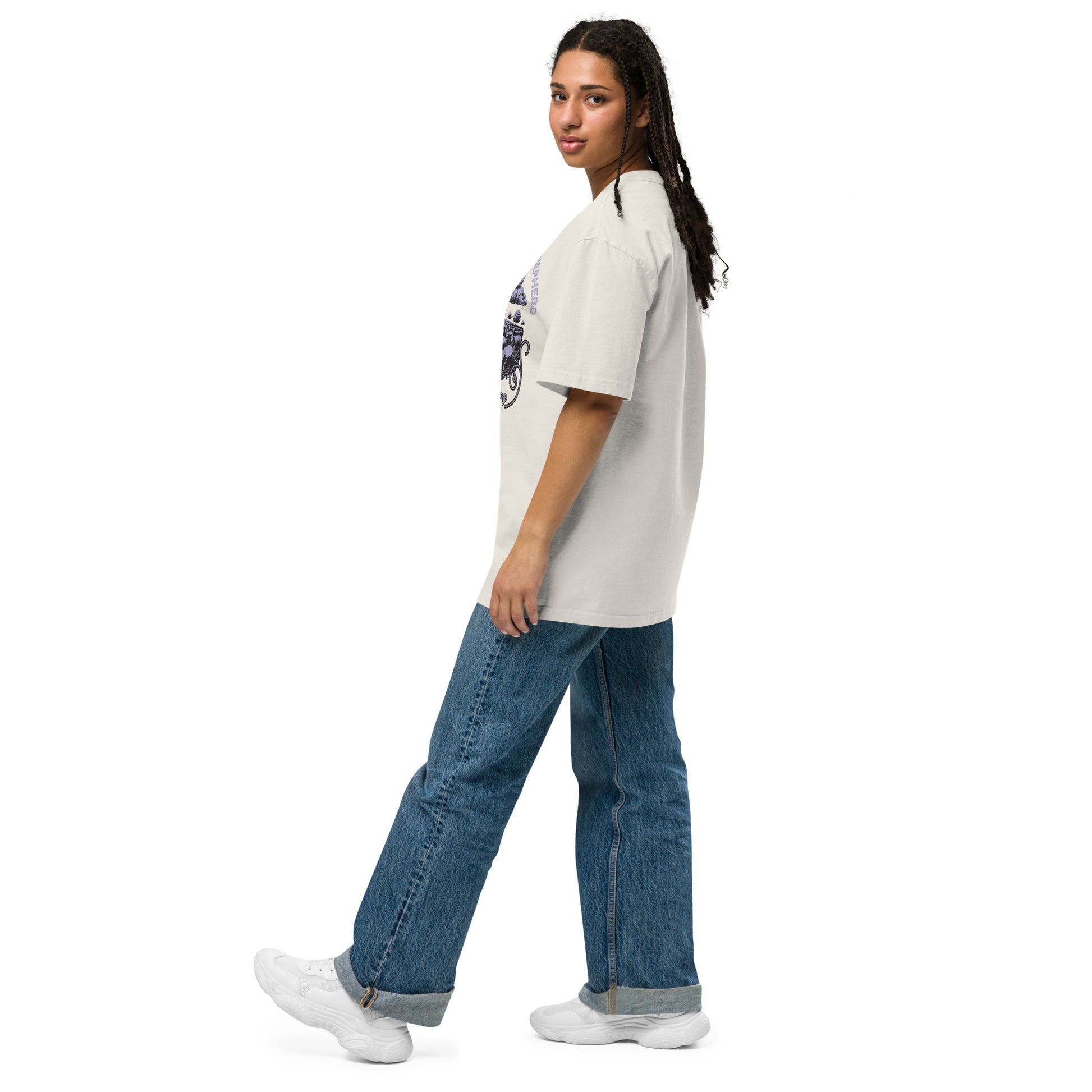 The Lord Is My Sheperd Oversized heavyweight t-shirt