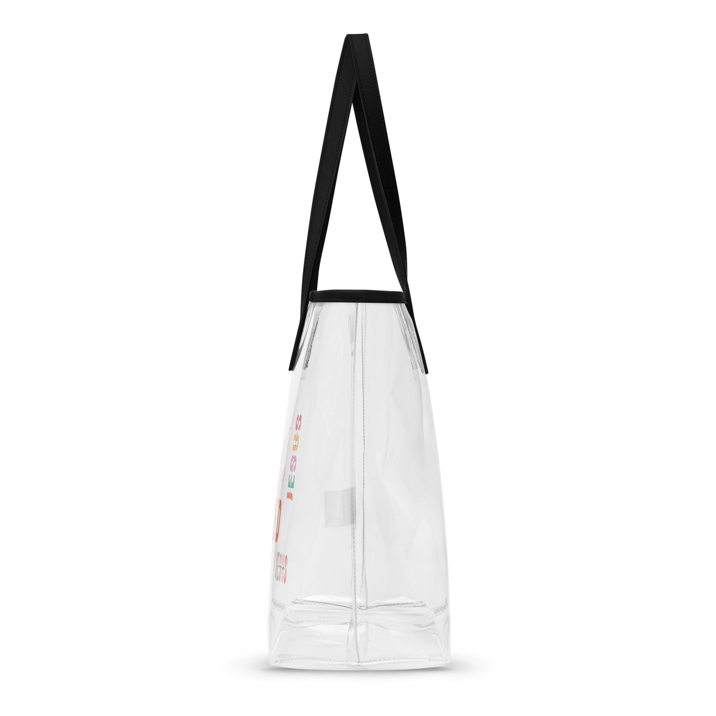 Simply Blessed Clear tote bag
