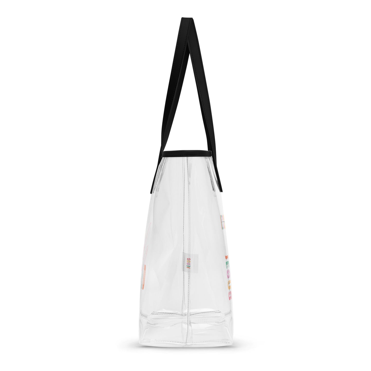 Simply Blessed Clear tote bag