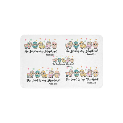 The Lord Is My Sheperd Sherpa blanket