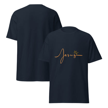 Jesus Unisex classic tee Navy