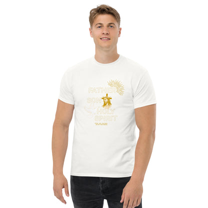 Father Son Holy Spirit Unisex classic tee White