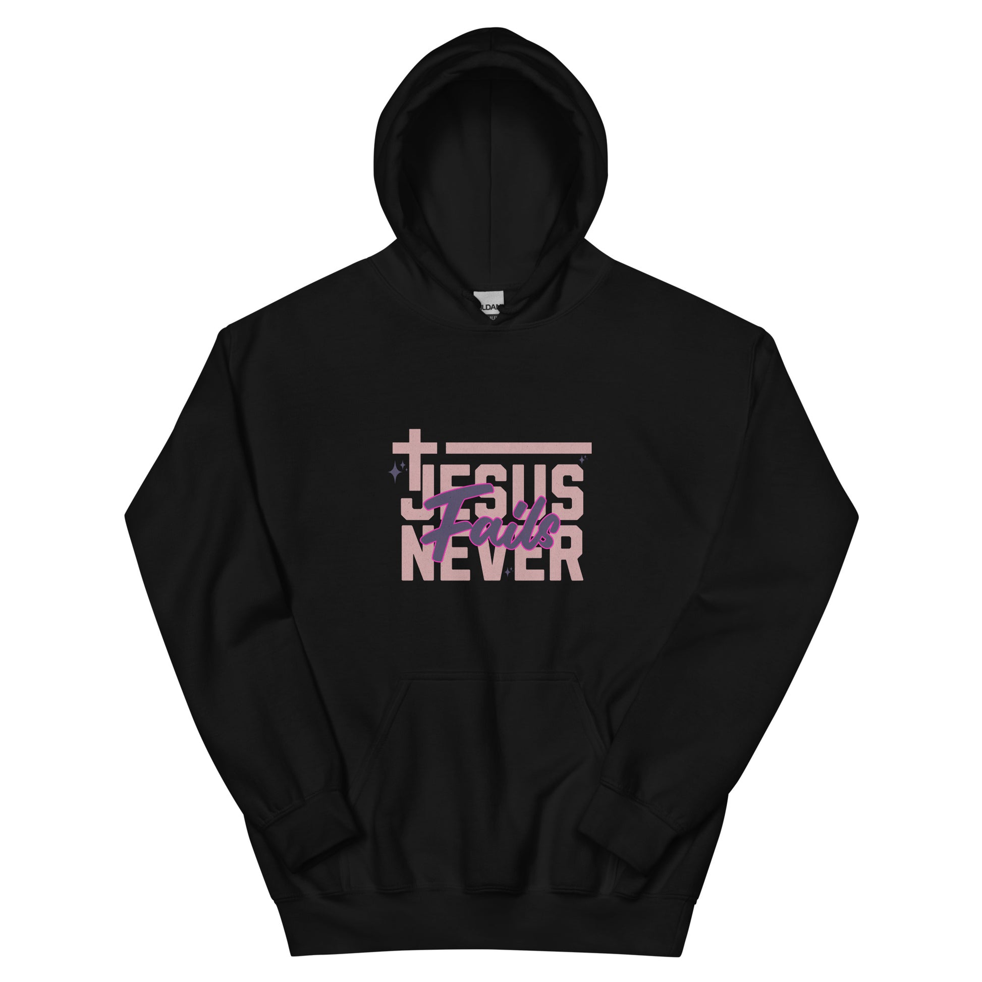 Jesus Never Fails Unisex Hoodie
