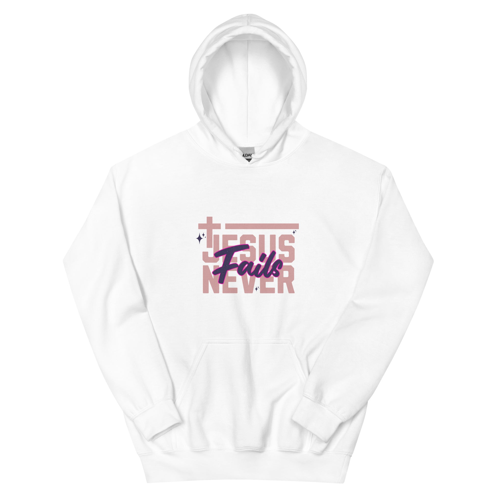 Jesus Never Fails Unisex Hoodie
