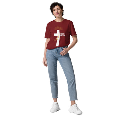 Forgiven By His Blood Unisex organic cotton t-shirt