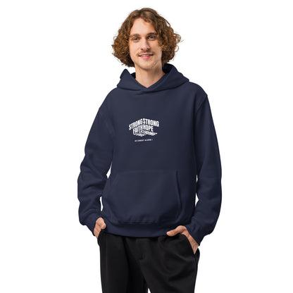 Strong Faith Hope Love Oversized heavyweight hoodie