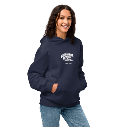 Strong Faith Hope Love Oversized heavyweight hoodie