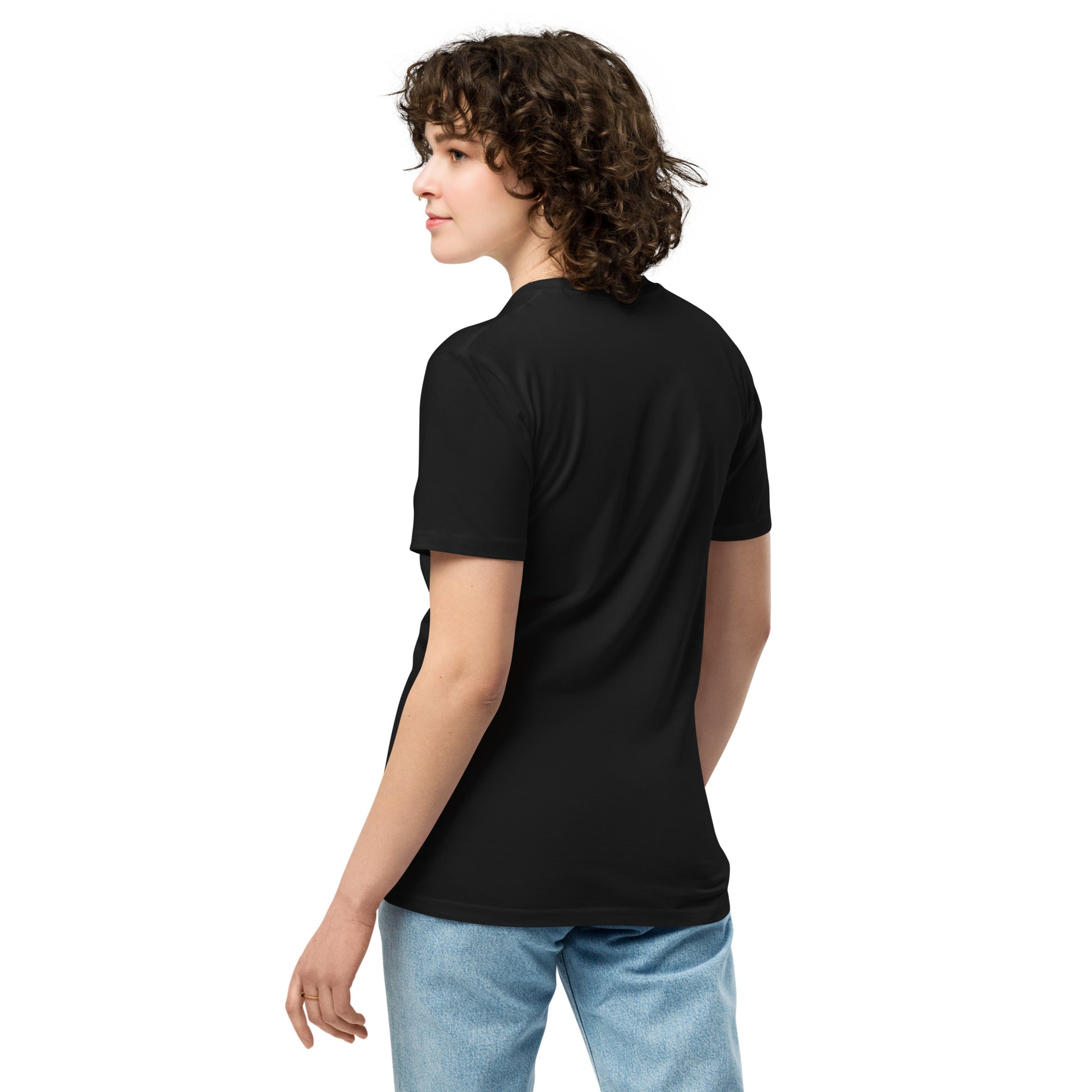 Jesus Delivers Us From Our Darkness with His Light Unisex premium t-shirt