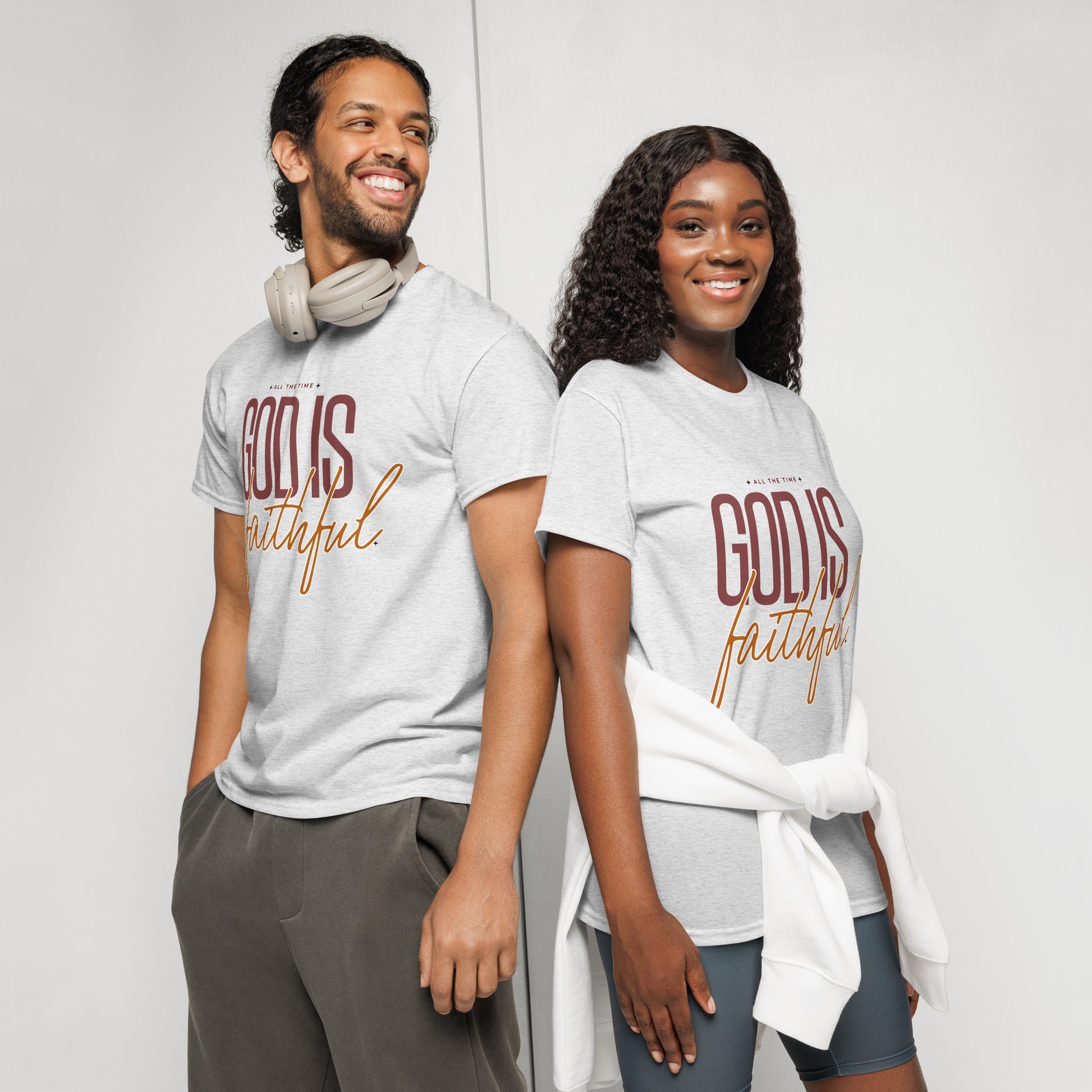 All The Time God Is Faithful DryBlend® T-Shirt