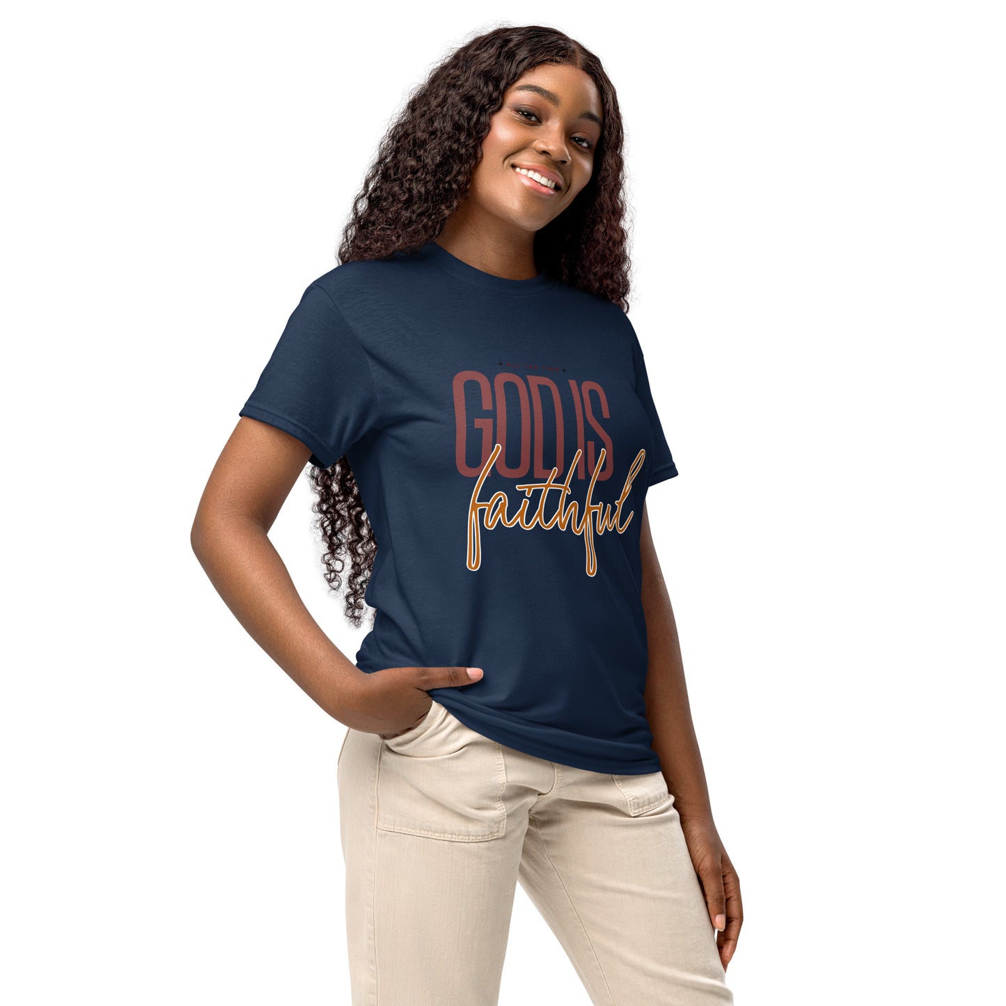All The Time God Is Faithful DryBlend® T-Shirt