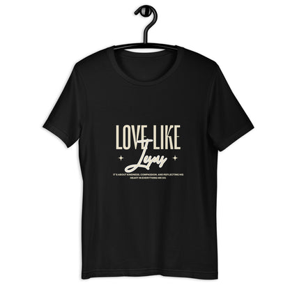 Love Like Jesus White Unisex staple eco t-shirt XL
