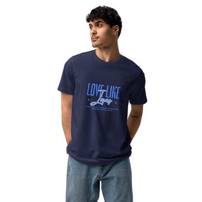 Love Like Jesus Blue Unisex staple eco t-shirt XL
