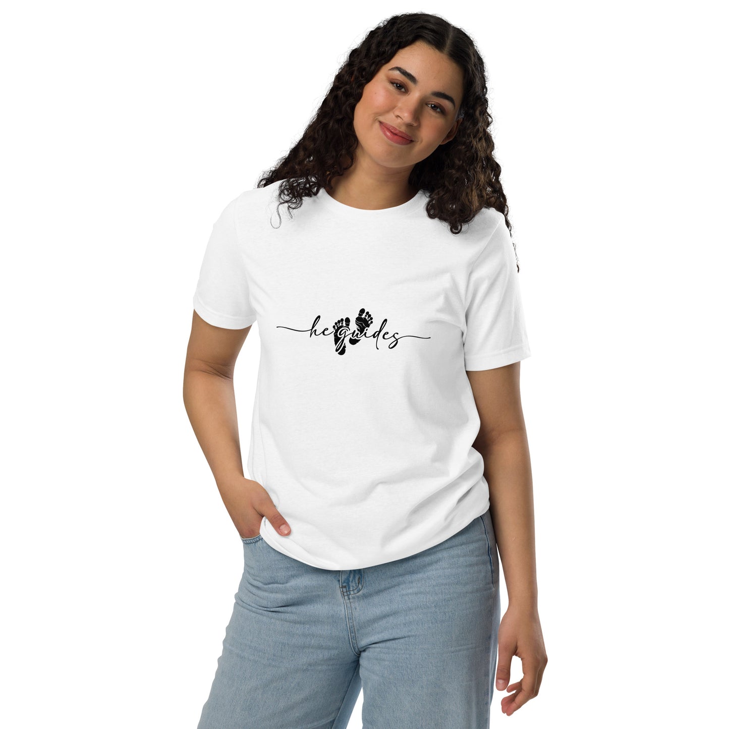 He Guides Unisex staple eco t-shirt