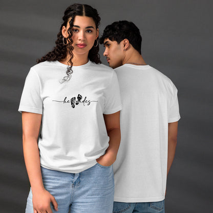 He Guides Unisex staple eco t-shirt M White