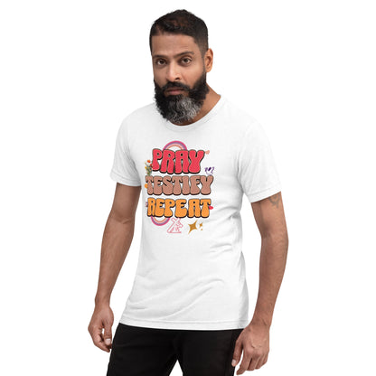 Pray Testify Repeat Short sleeve t-shirt