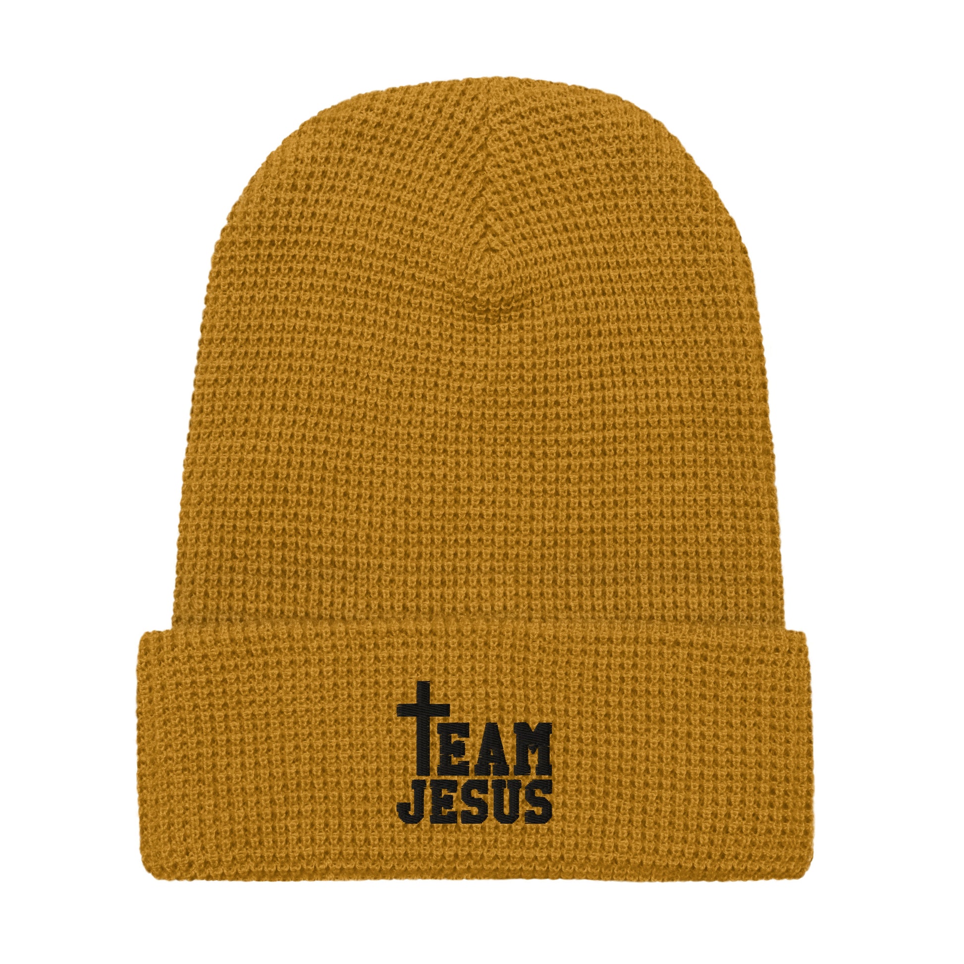Team Jesus Waffle beanie