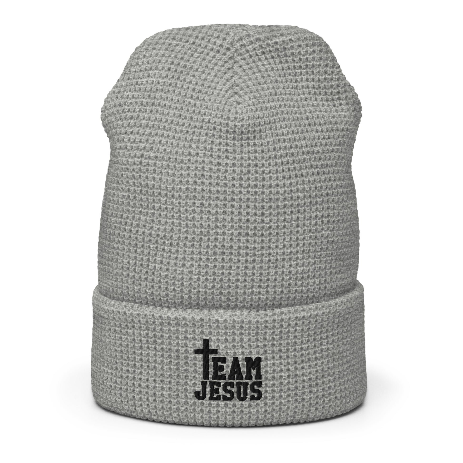 Team Jesus Waffle beanie