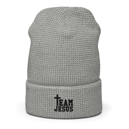 Team Jesus Waffle beanie