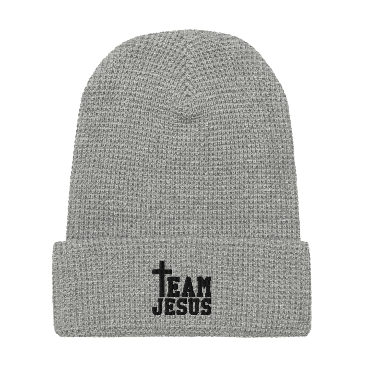 Team Jesus Waffle beanie