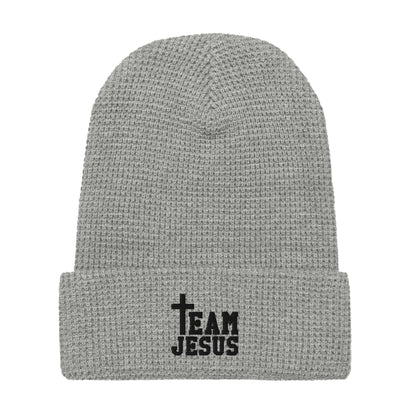 Team Jesus Waffle beanie