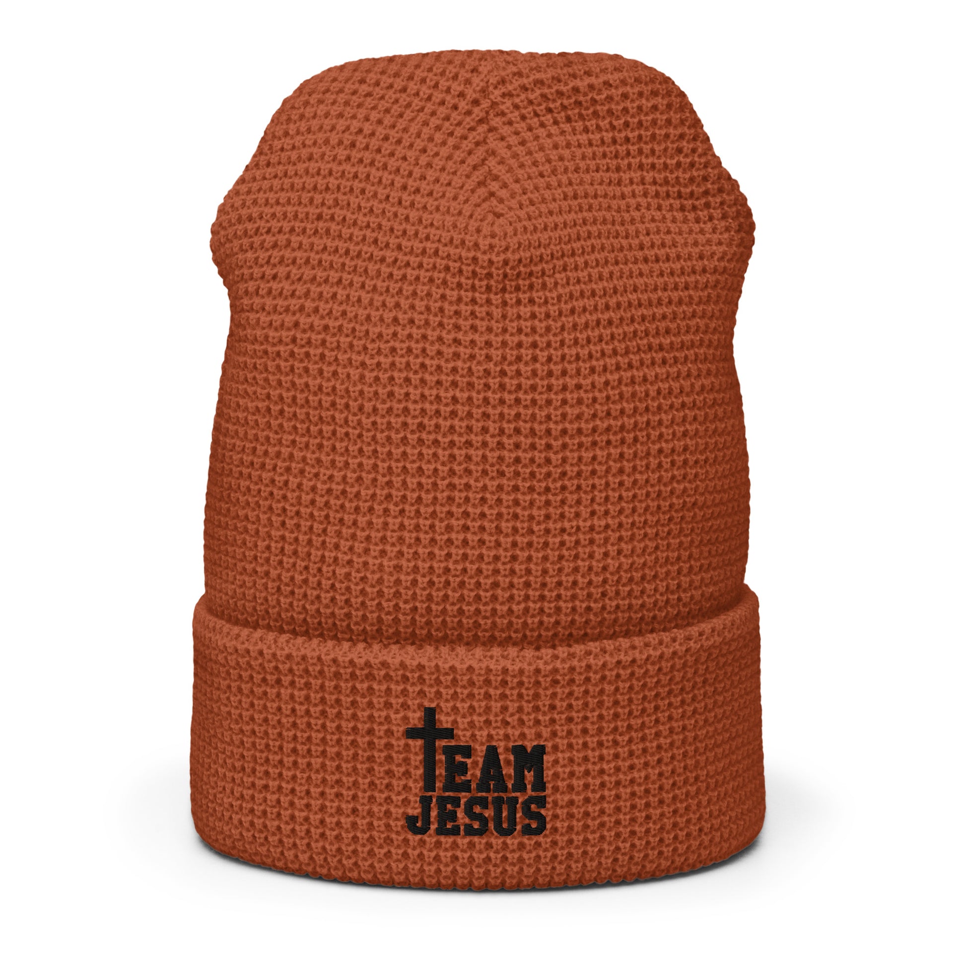 Team Jesus Waffle beanie